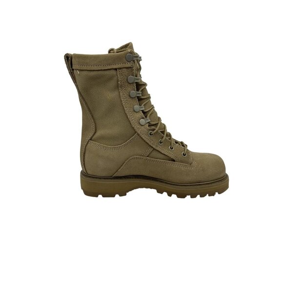 Tan Bates Uniform Footwear Boots 4.5 WIDE UNISEX SEE MEASUREMENTS GORE-TEX NEW - Picture 11 of 16